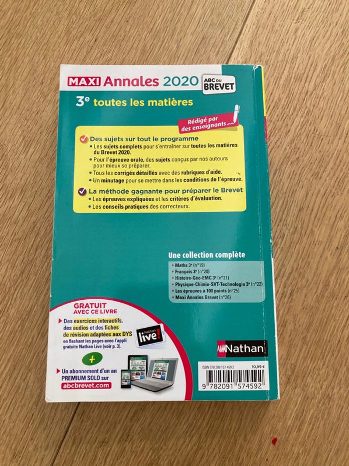 Annales brevet - photo numéro 2