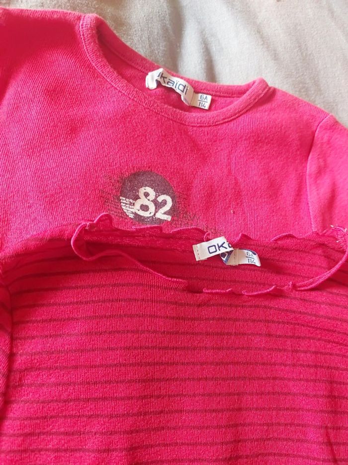 Lot de 2 hauts superposables - photo numéro 2