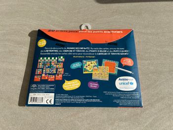 Pochettes de 20 petits jeux AUZOU