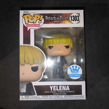 Figurine Funko Pop / Yelena N°1303 / Attaque Des Titans / Funko Exclusive