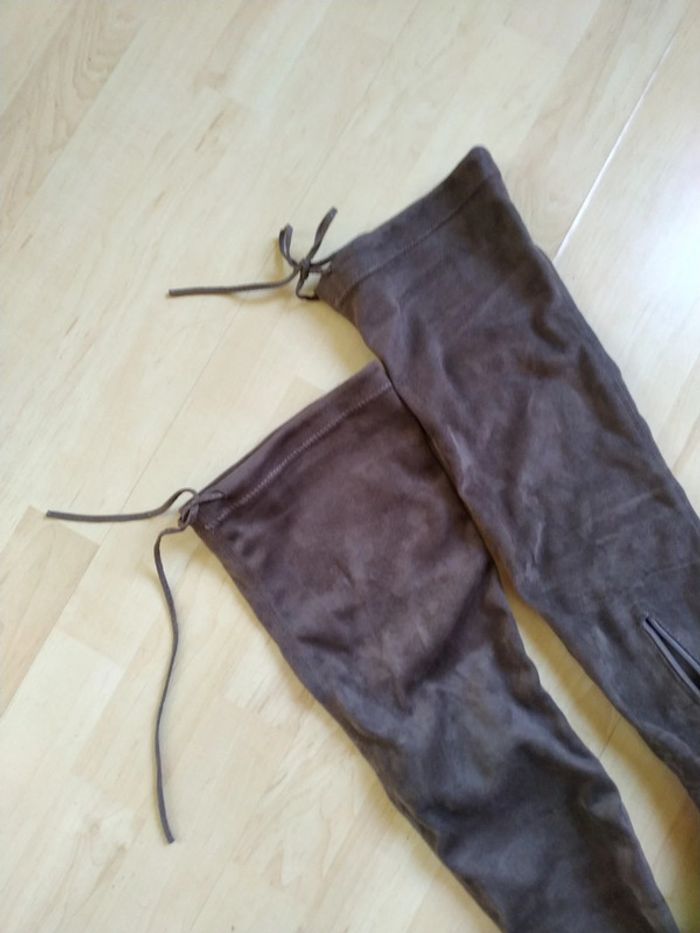 Cuissardes marrons Pimkie taille 38 - photo numéro 3