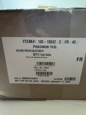 6x Coffret Collection Poster - EV8.5 Evolutions Prismatiques / Case Coffrets