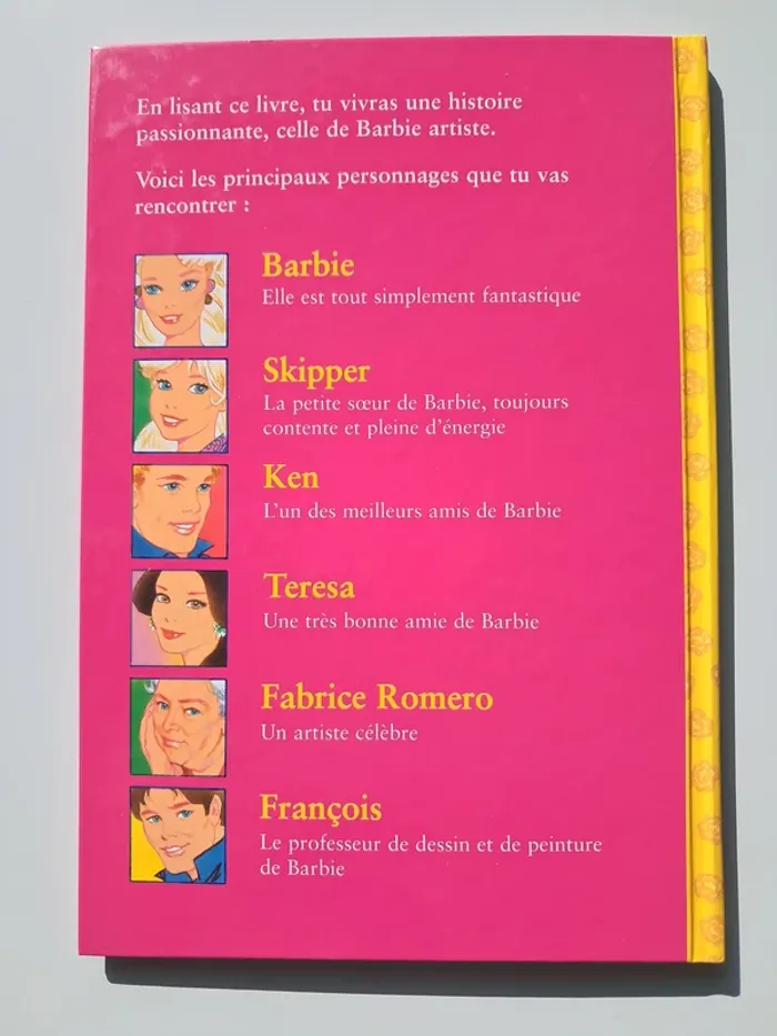 Livre Barbie Artiste - photo numéro 4