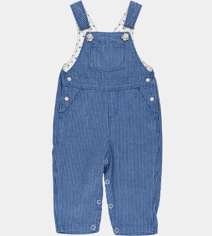 Salopette 3 mois en coton Petit Bateau