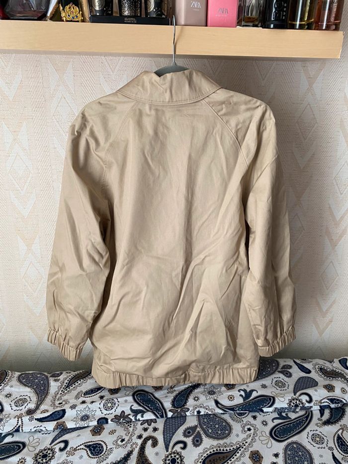 Superbe beau blouson aviateur bomber long Zara neuf avec étiquette taille M - photo numéro 9