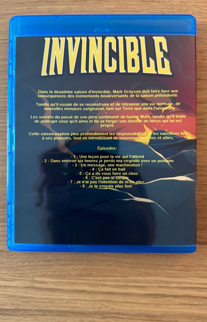 Invincible - Saison 2 en Blu-ray - photo numéro 2
