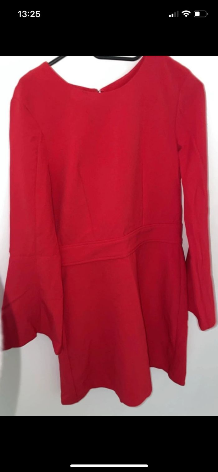 Robe rouge classe taille 38 - photo numéro 3