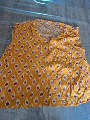 T-shirt jaune Gemo taille 48