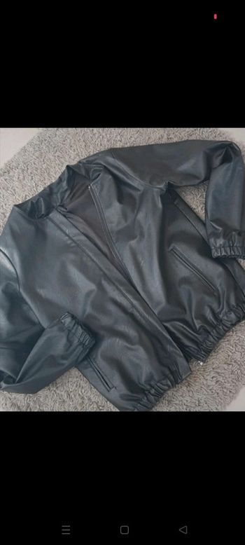 Veste simili cuir taille S