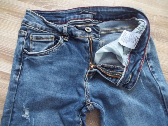 Jean slim bas fleuri Toxik 36 - photo numéro 6