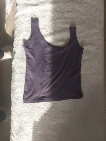 Debardeur prune extensible