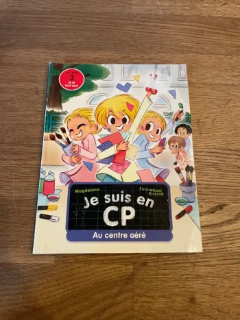 Livre Je suis en CP Au centre aéré  Niveau 3 je lis tout seul