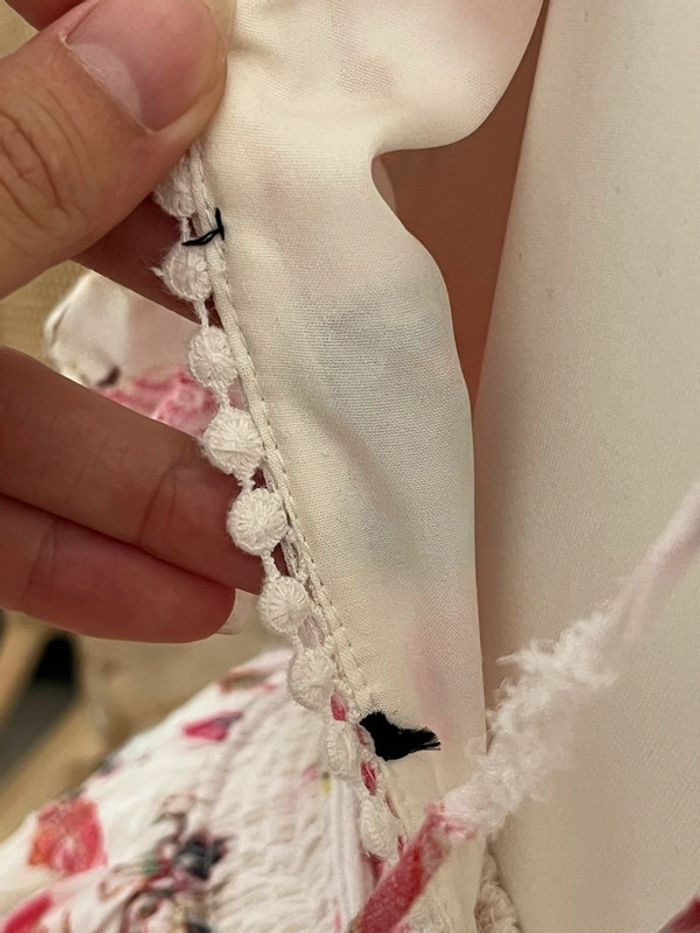 Robe blanche et rose Diamond For Eden - photo numéro 9