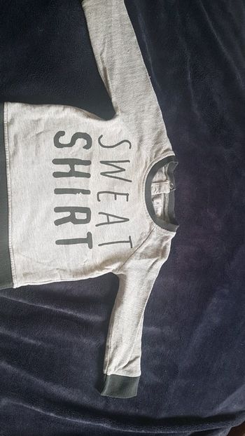 Pull gris 24 mois