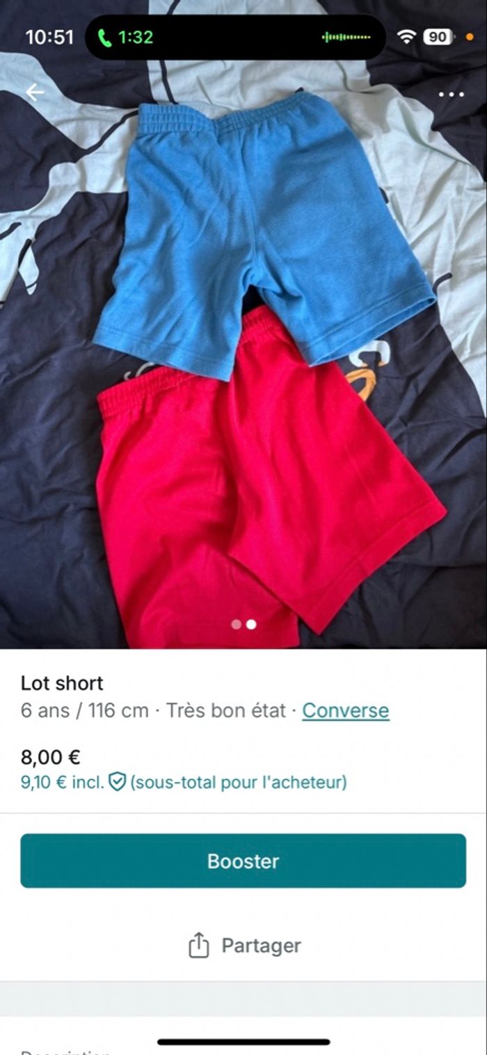 Lot short - photo numéro 2