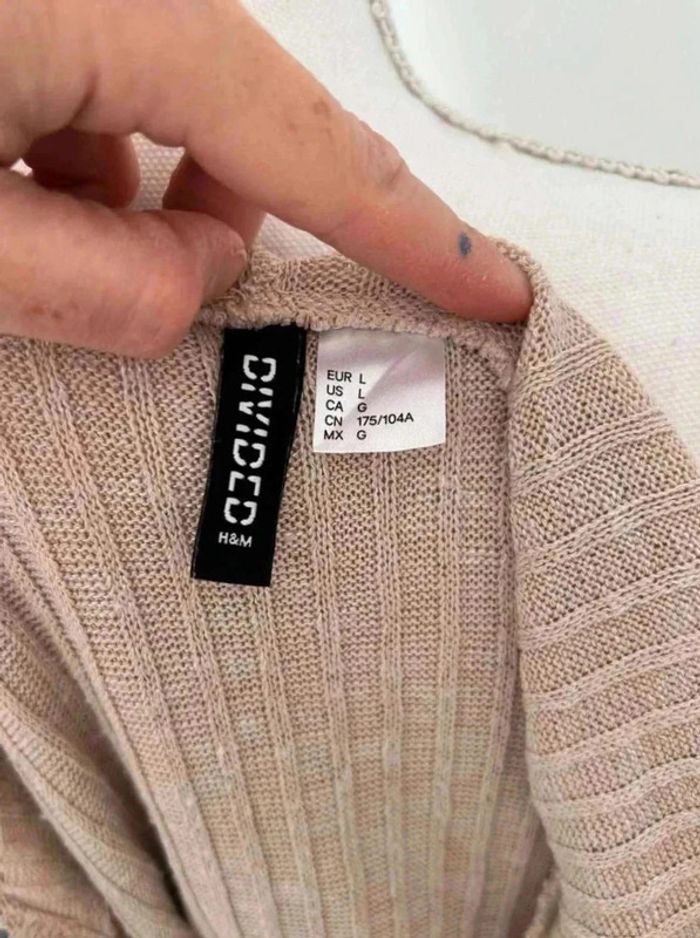 Pull fin beige - photo numéro 5