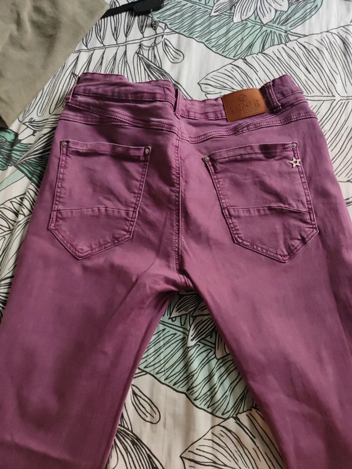 Pantalon karostar prune - photo numéro 4
