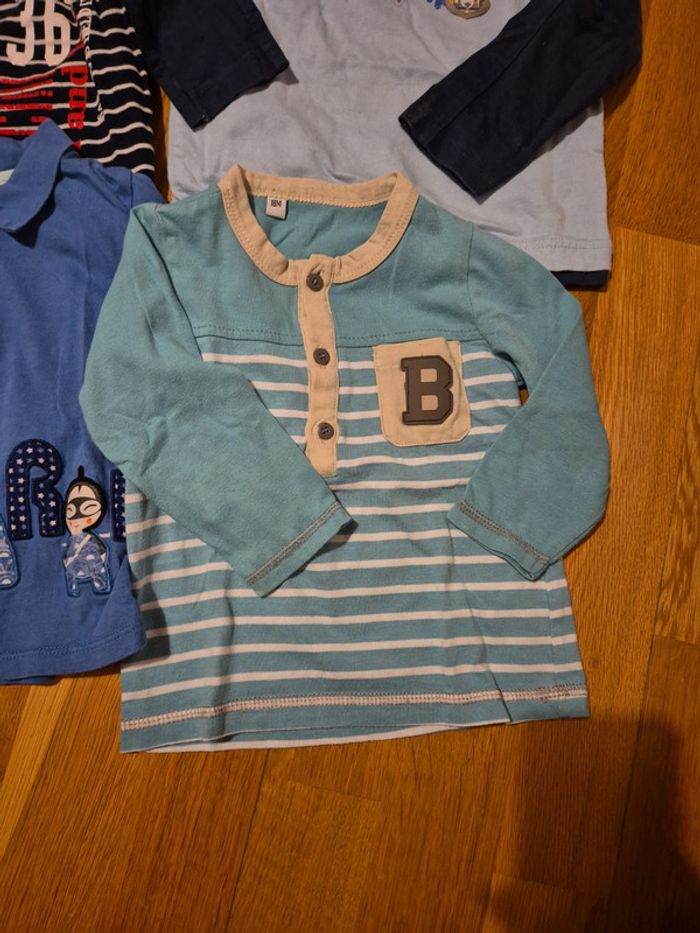 Lot de 4 tee-shirt taille 18 mois - photo numéro 2