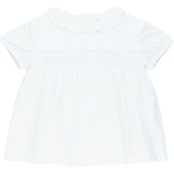 Blouse à manches courtes 12 mois en coton Laranjinha