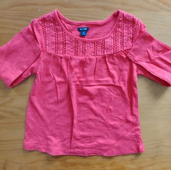 Tee shirt manches longues Kiabi fille 3 ans