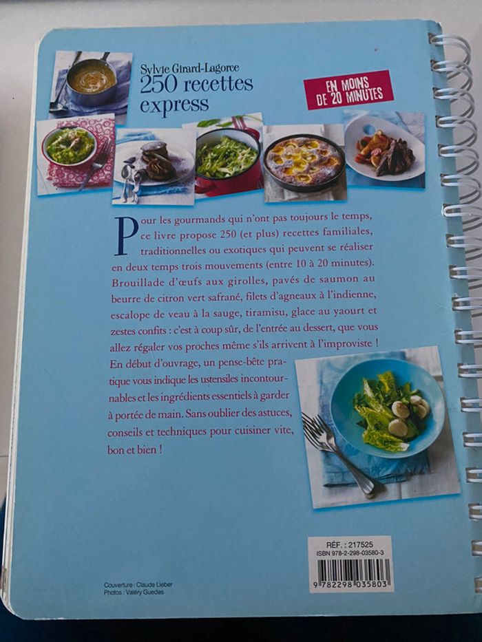Livre 250 recettes express - photo numéro 2