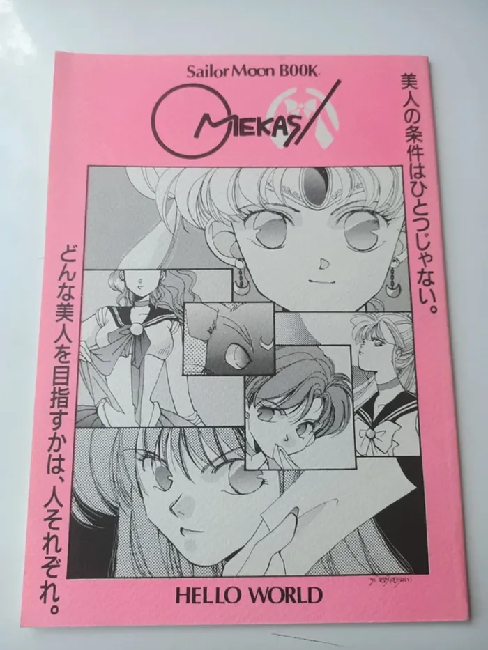 Livret vintage doujinshi Sailor Moon omekasi