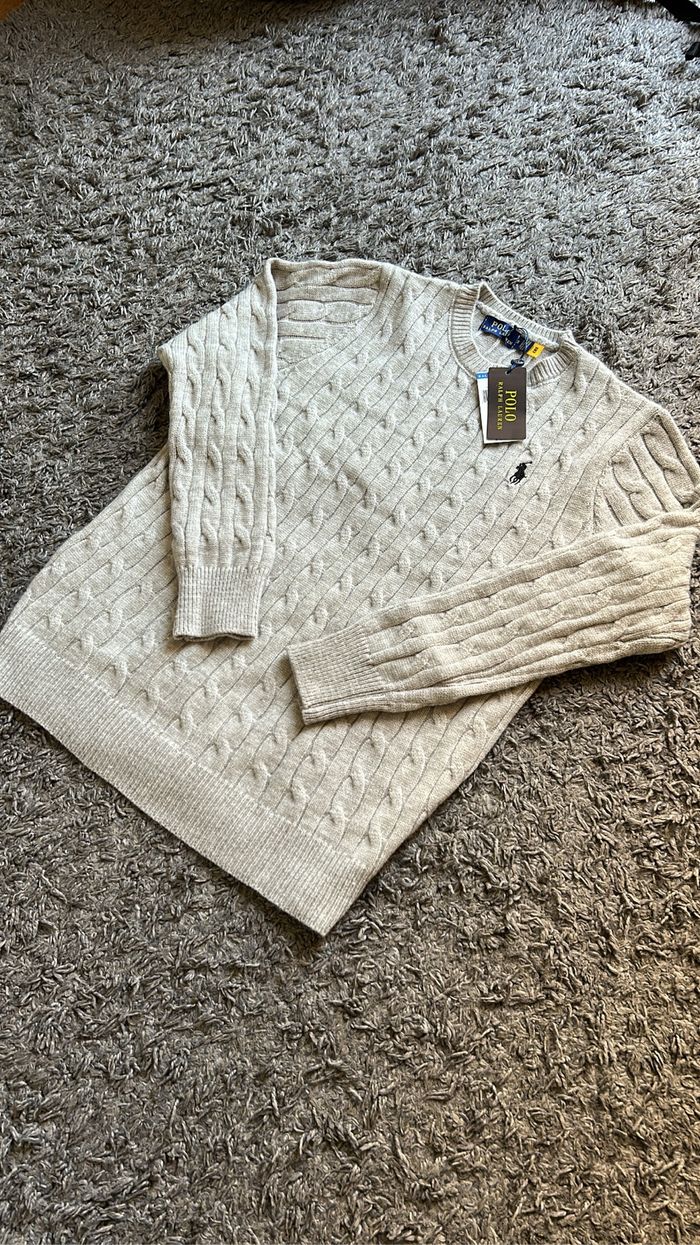 pull torsadé polo ralph lauren - photo numéro 4