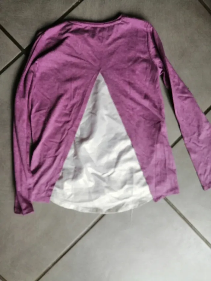 T-shirt manche longue 2en1 - photo numéro 2