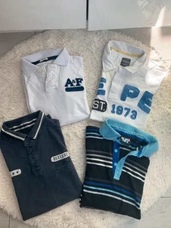 4 polos Homme/garcon  taille S