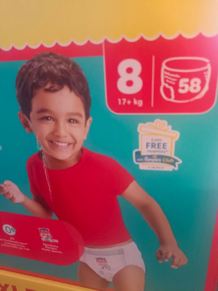 Couches Pampers pants taille 8 - photo numéro 3