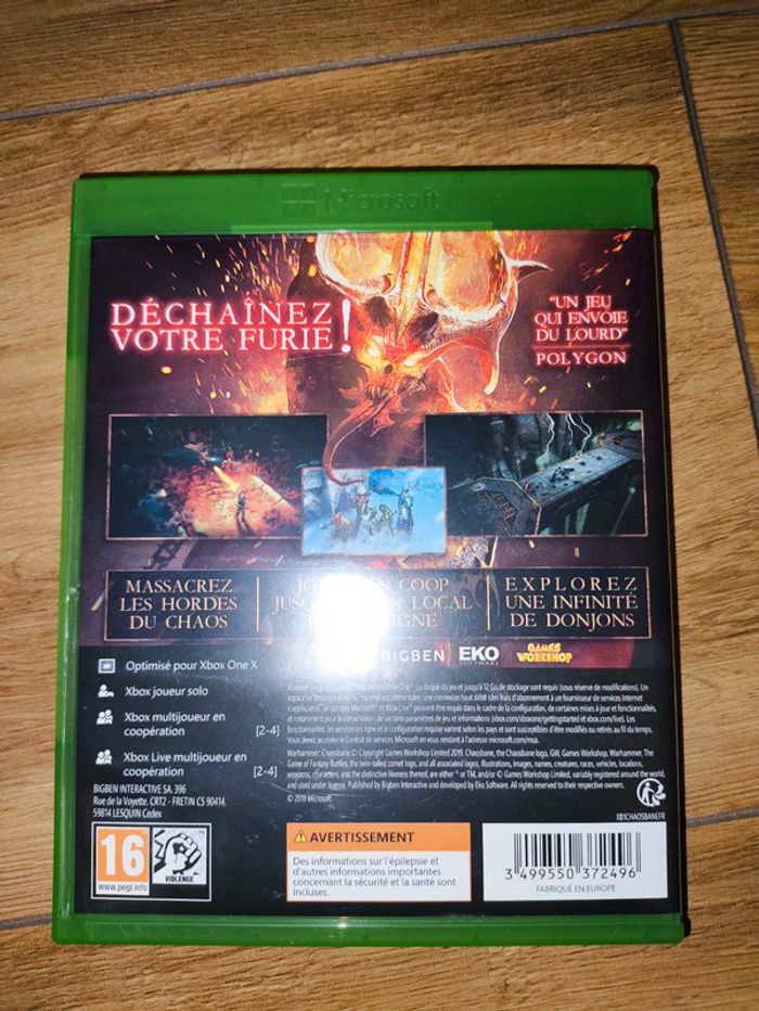 Warhammer chaosbane xbox one series x - photo numéro 2