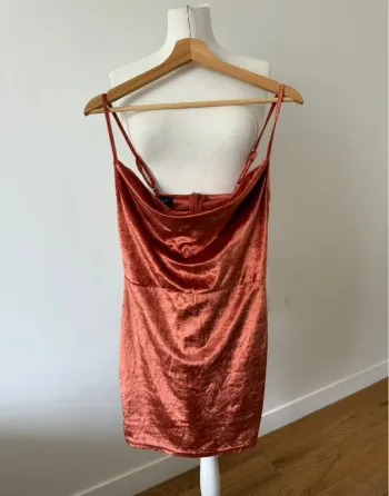 Robe d’été velours 38/M