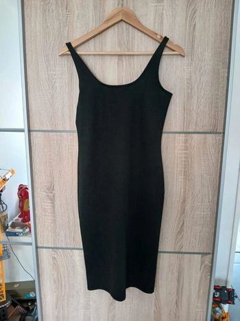 Robe d'été noire moulante follow me M