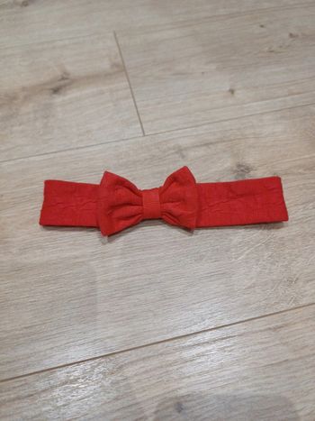 Bandeau rouge noeud orchestra