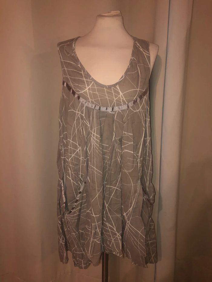 Robe d'été Lauren Vidal (gris), XL / 42 / 14