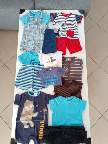 Lot vêtements bébé garçon