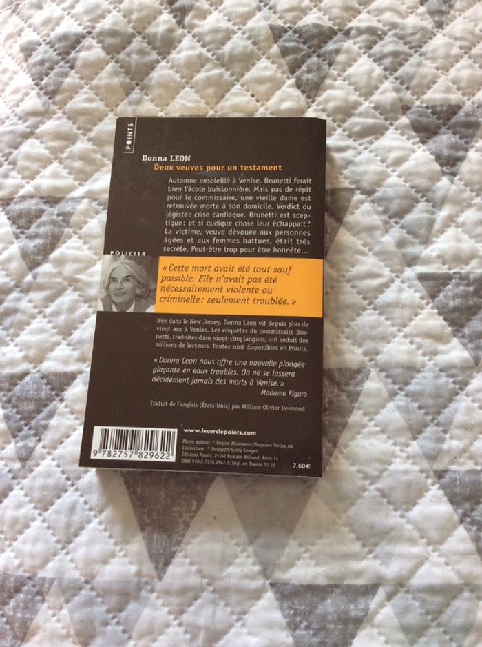 #deux veuves pour un testament Donna Léon - photo numéro 4