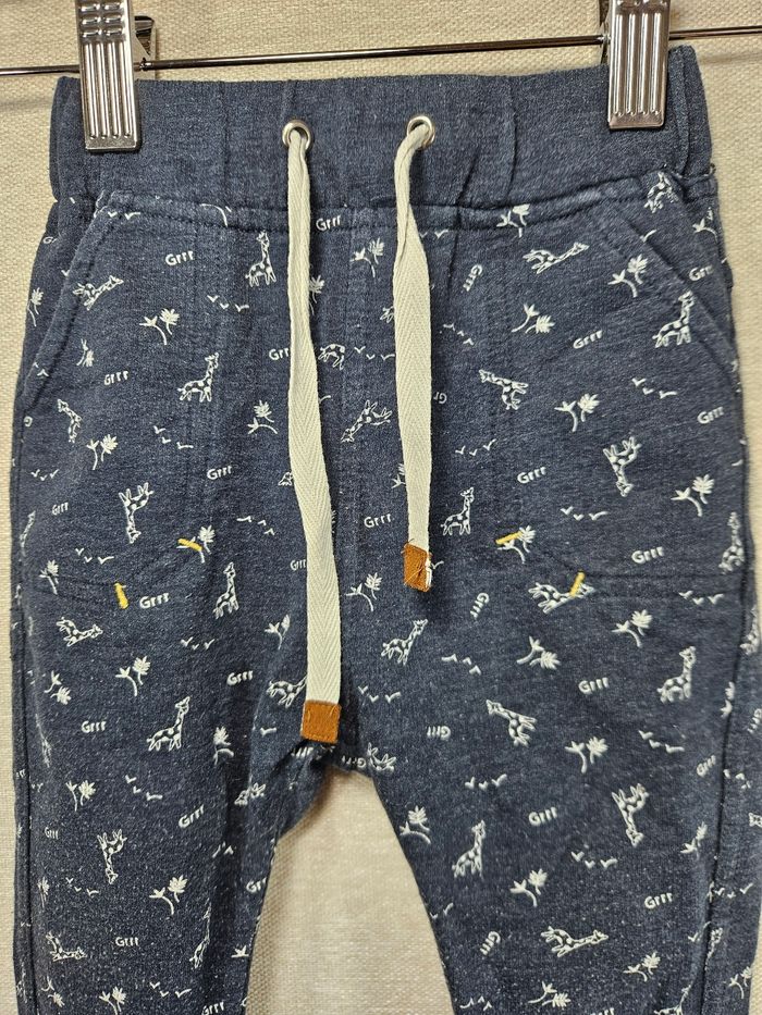 Pantalon marine tape à l'œil 12 mois - photo numéro 3