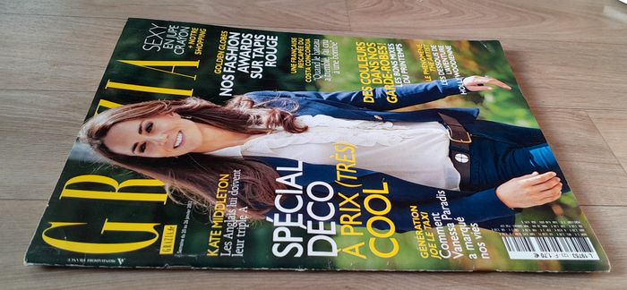 Magazine Grazia janvier 2012 spécial Kate Middleton - photo numéro 2