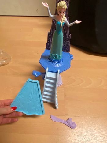 Palais de glace play doh la reine des neiges