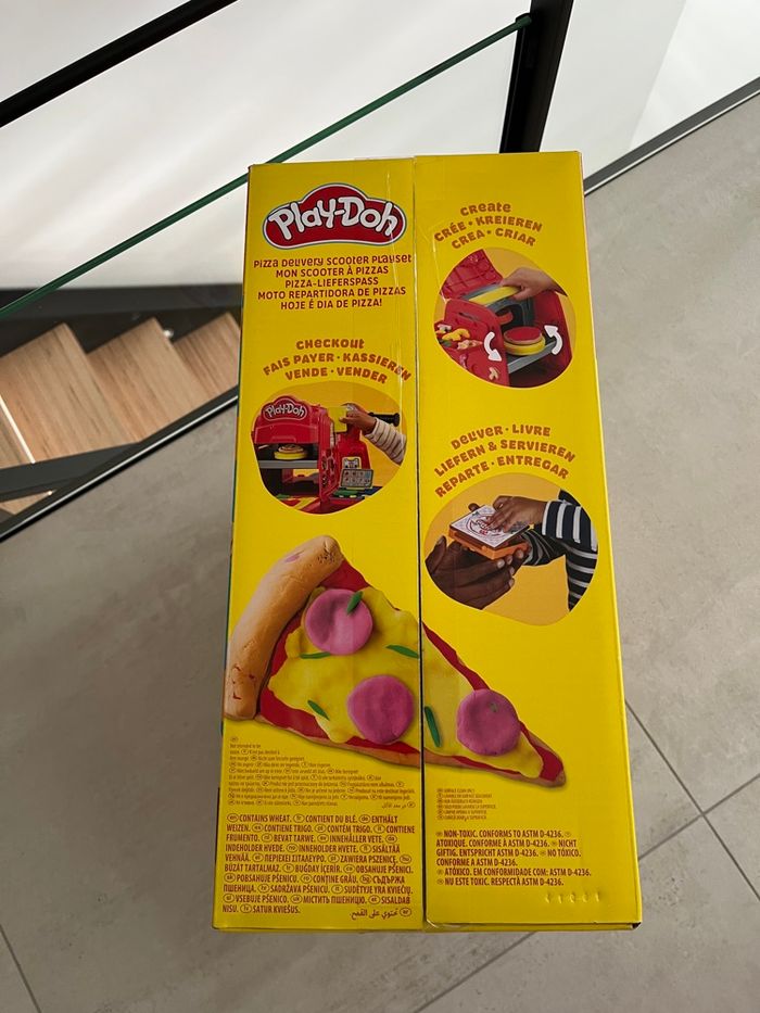 Mon scooter à pizza play doh pâte à modeler - photo numéro 3