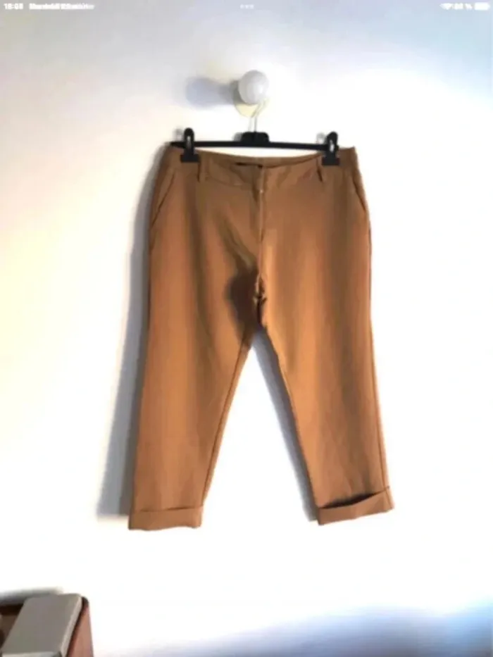 Pantalon Morgan 7/8 marron taille 40