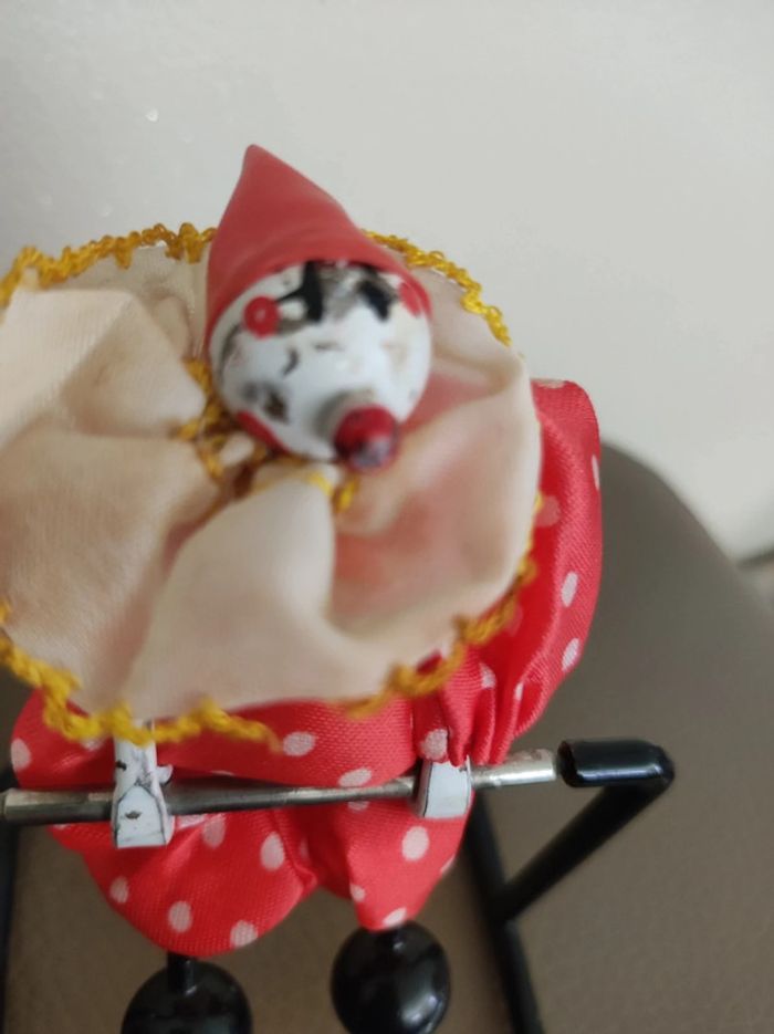 clown metal balançoire - photo numéro 4