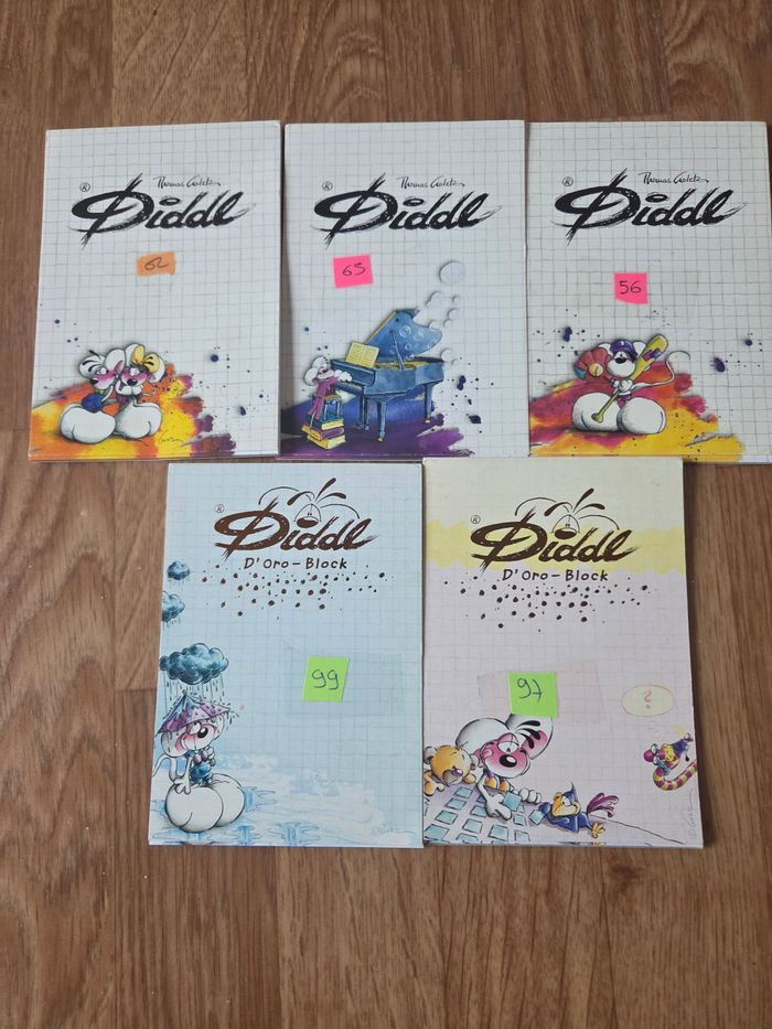 Lot de 40 feuilles diddl - photo numéro 4
