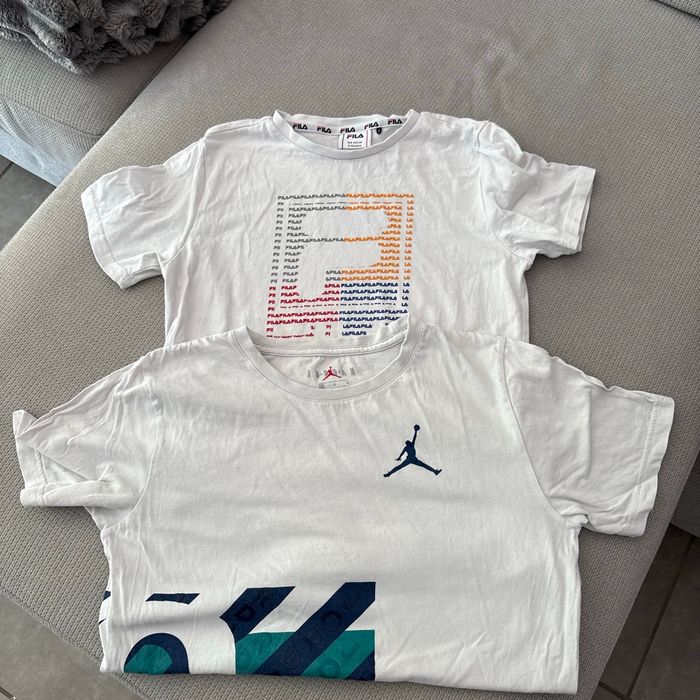 2 tee shirt fila et joran