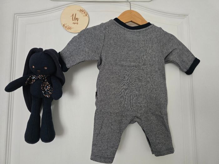 Grenouillère a rayures - photo numéro 2