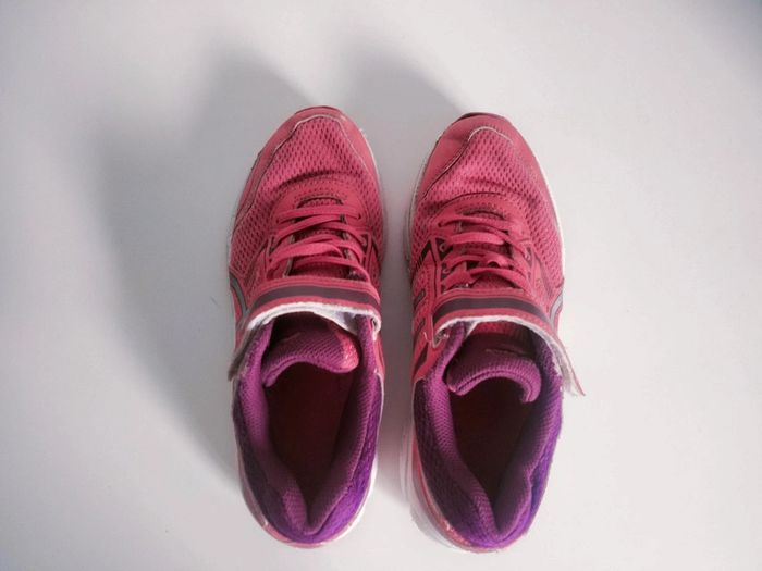 Baskets rose - Asics - 33,5 - photo numéro 5