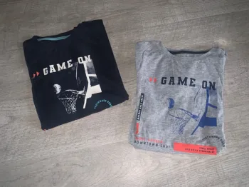 T shirt basket 12 ans