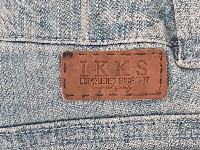 Short en jean motifs palmiers 10-12 ans Ikks - photo numéro 4