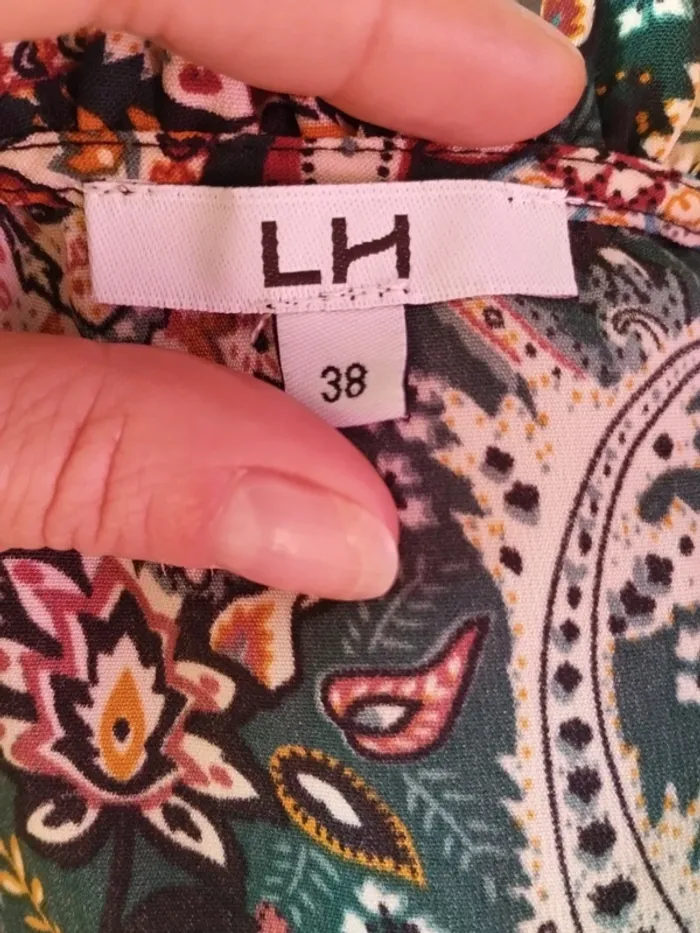 Blouse motifs vintage - photo numéro 5